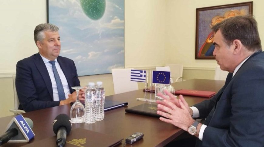 Συνάντηση του Περιφερειάρχη ΑΜΘ με τον Αντιπρόεδρο της Ευρωπαϊκής Επιτροπής κ. Μαργαρίτη Σχοινά