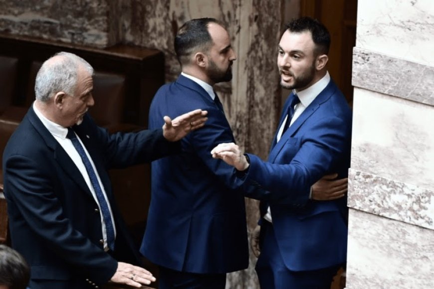 Απίστευτο περιστατικό στο ελληνικό κοινοβούλιο – Ξύλο και βρισιές μεταξύ βουλευτών