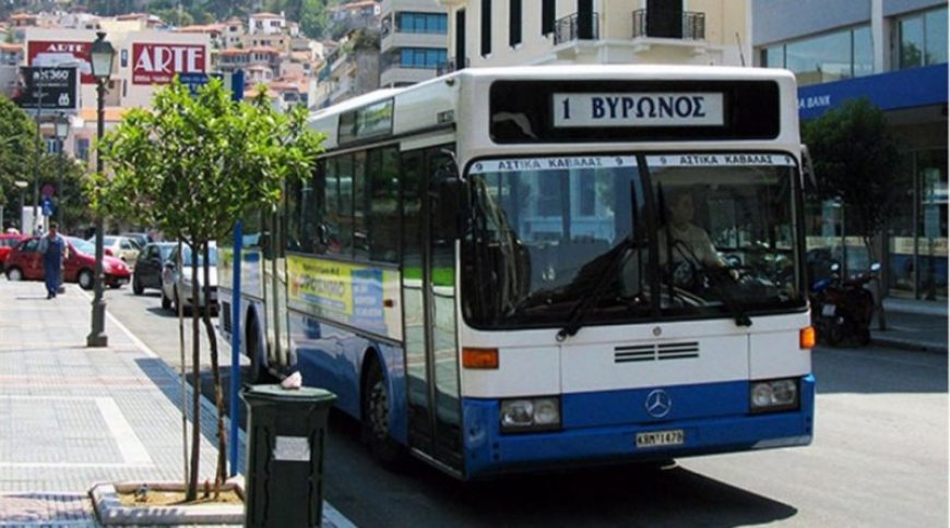 Η αυξημένη κίνηση στην πόλη λόγω Πάσχα, δυσκολεύει τα λεωφορεία του Αστικού ΚΤΕΛ Καβάλας
