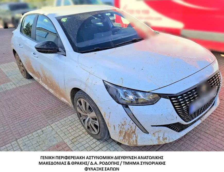 Ο διακινητής σταμάτησε στις Σάπες