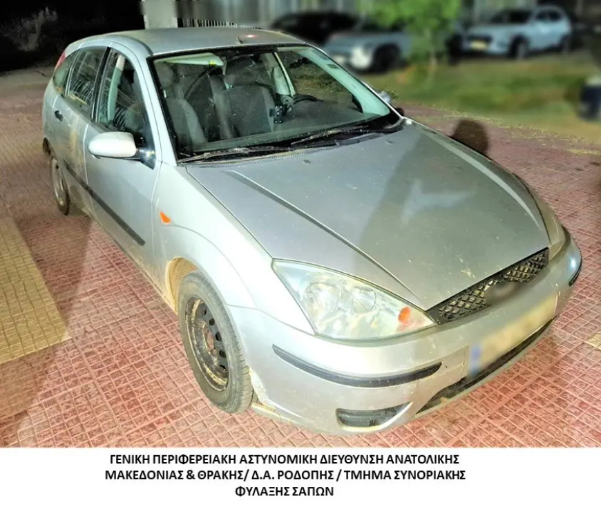 Σύλληψη διακινητή με 6 λαθρομετανάστες στις Σάπες