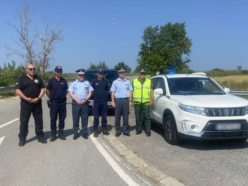 Συνάντηση Λάμπρου Τσιάρα με τους αστυνομικούς της Βουλγαρίας